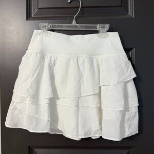 Offline Aerie White Athletic Skirt